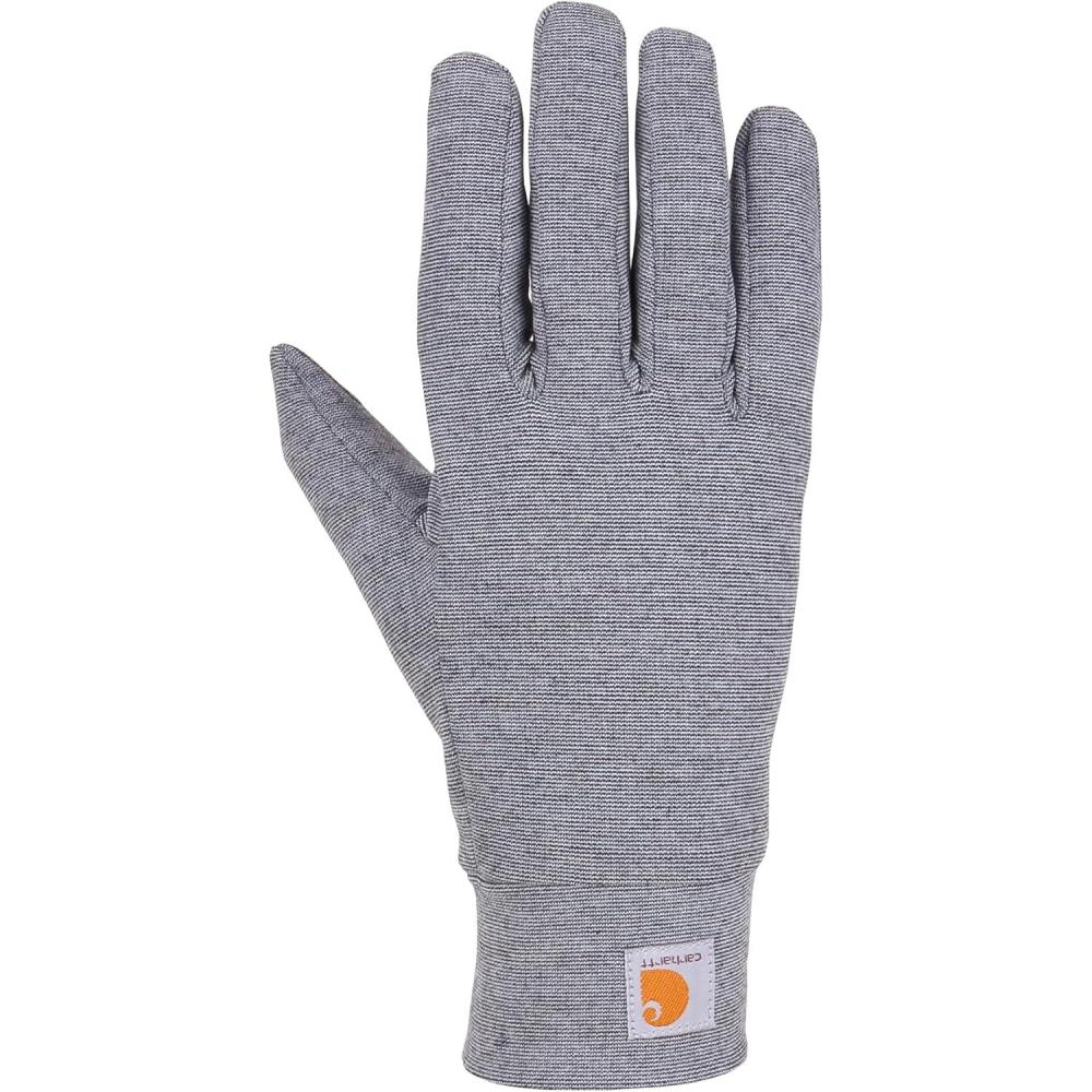 imageCarhartt mens Heavyweight Force Liner GloveShadow Heather