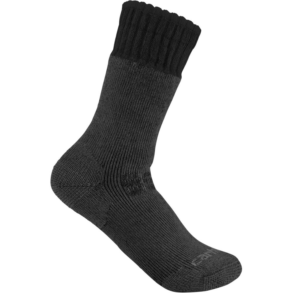 imageCarhartt mens Heavyweight Syntheticwool Blend Boot SockBlack