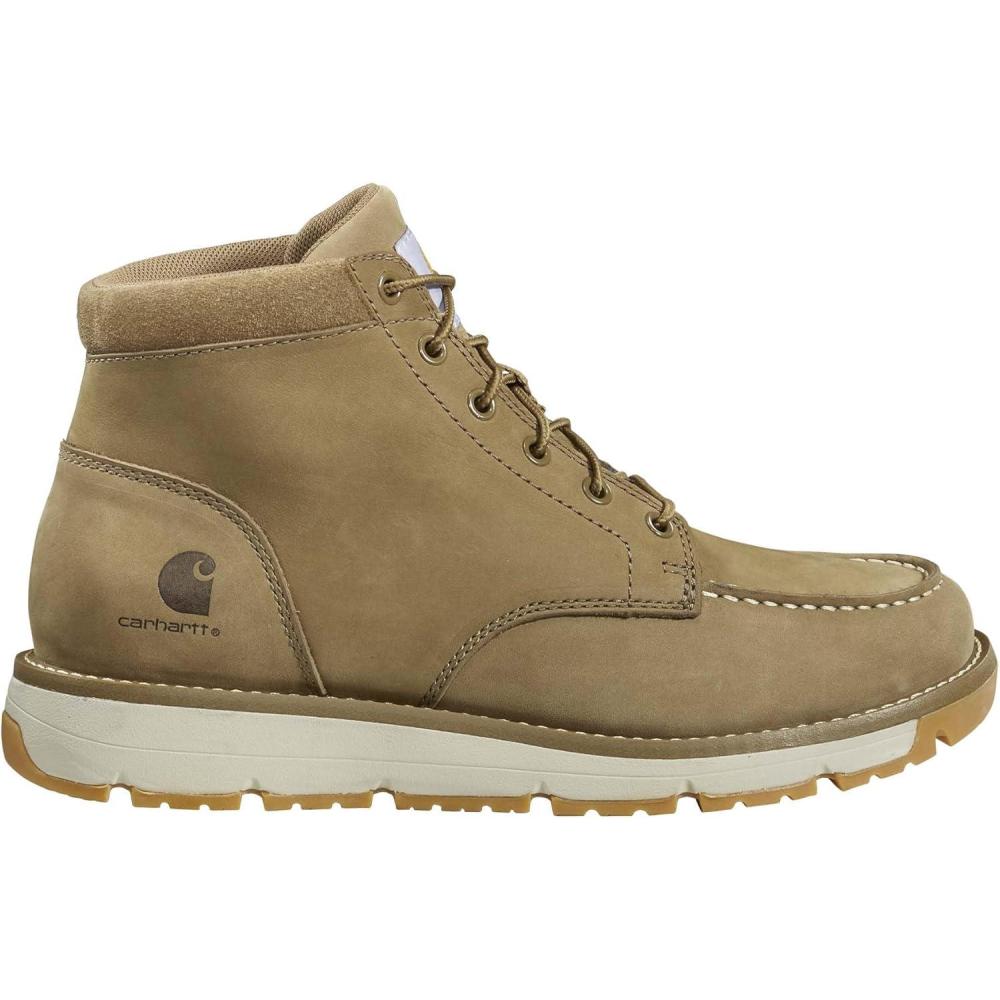 imageCarhartt mens Millbrook Steel Toe Wedge BootCoyote