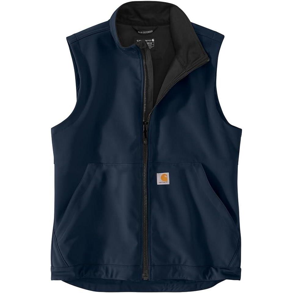 imageCarhartt mens Rain Defender Relaxed Fit Softshell VestNavy
