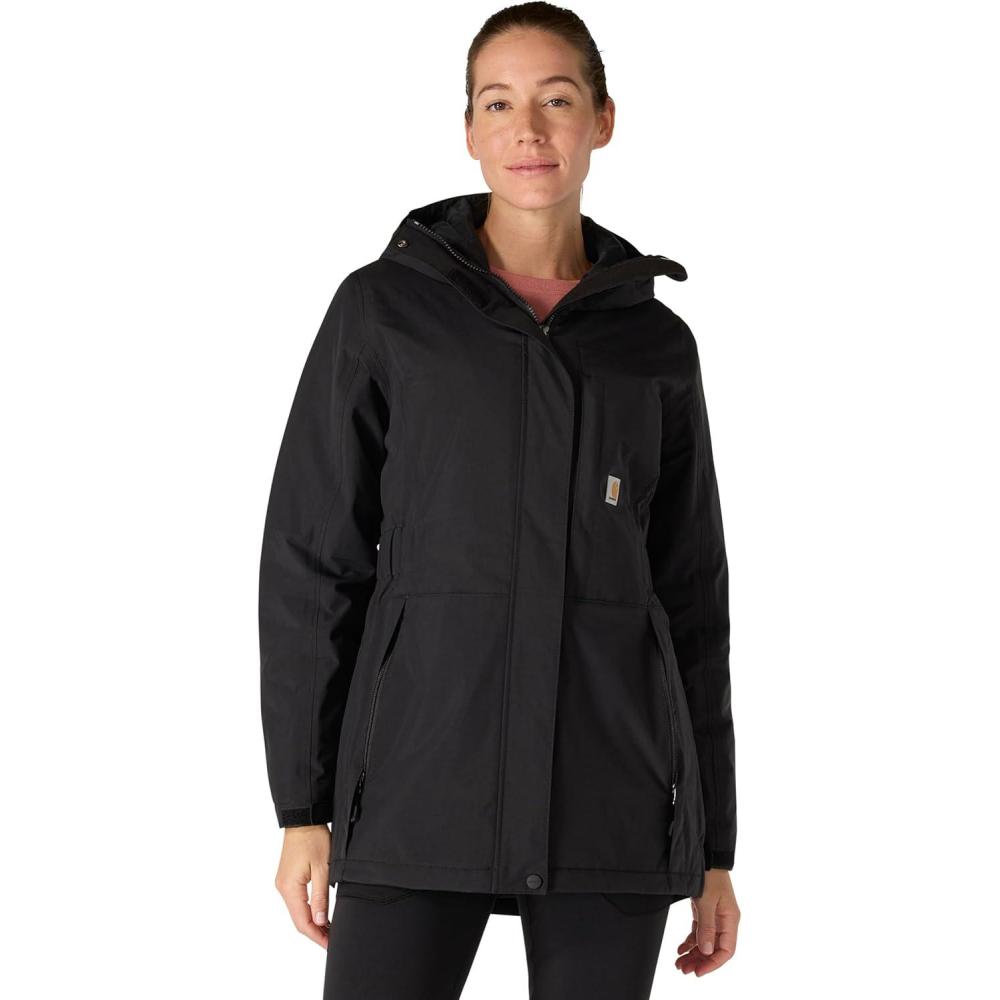 imageCarhartt womens Storm Defender Insulated CoatBlack