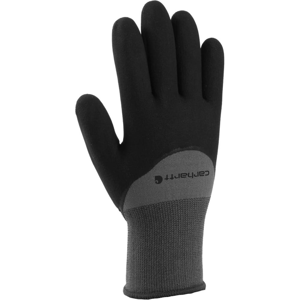 imageCarhartt womens Thermallined Full Coverage Nitrile Glove Style Gn0700wGray