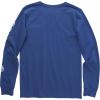Carhartt Boys’ Long-Sleeve Logo Sleeve Pocket T-Shirt(Galaxy Blue)