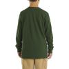 Carhartt Boys’ Long-Sleeve Logo Sleeve Pocket T-Shirt(Mountain View)
