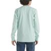 Carhartt Boys’ Long-Sleeve Logo Sleeve Pocket T-Shirt(Pastel Turquoise)