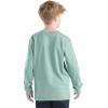 Carhartt Boys’ Long-Sleeve Logo Sleeve Pocket T-Shirt(Patina)
