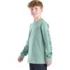 Carhartt Boys’ Long-Sleeve Logo Sleeve Pocket T-Shirt(Patina)