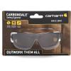 Carhartt CHB218DCC Carbondale SAFETY Glasses, Black/Tan Frame, Sandstone Bronze Lens
