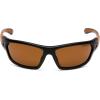 Carhartt CHB218DCC Carbondale SAFETY Glasses, Black/Tan Frame, Sandstone Bronze Lens