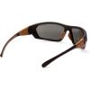 Carhartt Gear CHB291 Carbondale Antique Mirror Polarized Lens – One Size Fits All – Black(Antique Mirror Polarized Lens/ Black/Tan Frame)