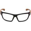 Carhartt Gear CHB291 Carbondale Antique Mirror Polarized Lens – One Size Fits All – Black(Black / Tan)