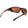 Carhartt Gear CHB291 Carbondale Antique Mirror Polarized Lens – One Size Fits All – Black(Black)