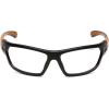 Carhartt Gear CHB291 Carbondale Antique Mirror Polarized Lens – One Size Fits All – Black(Clear Anti-fog Lens/ Black/Tan Frame)