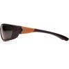 Carhartt Gear CHB291 Carbondale Antique Mirror Polarized Lens – One Size Fits All – Black(Gray Polarized Lens/ Black/Tan Frame)