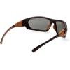 Carhartt Gear CHB291 Carbondale Antique Mirror Polarized Lens – One Size Fits All – Black(Gray Polarized Lens/ Black/Tan Frame)