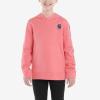Carhartt Girls’ Hooded Pullover Sweatshirt(Pink Lemonade)