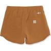 Carhartt Girls Rugged Flex Ripstop Short(Brown)