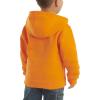 Carhartt Kid’s CA6273 Long-Sleeve Half-Zip Sweatshirt – Boys(Exotic Orange)