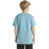 Carhartt Kid’s CA6655 Short-Sleeve Pocket T-Shirt – Unisex(Adriatic Blue (Tonal))