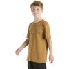 Carhartt Kid’s CA6655 Short-Sleeve Pocket T-Shirt – Unisex(Carhartt Brown (Tonal))
