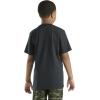 Carhartt Kid’s CA6655 Short-Sleeve Pocket T-Shirt – Unisex(Caviar Black (Tonal))