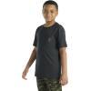 Carhartt Kid’s CA6655 Short-Sleeve Pocket T-Shirt – Unisex(Caviar Black (Tonal))