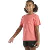 Carhartt Kid’s CA7109 Short-Sleeve Tonal Patch Pocket T-Shirt – Girls(Dubarry)