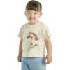 Carhartt Kid’s CA7115 Short-Sleeve Dog T-Shirt – Girls(Light Beige)