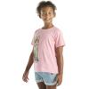 Carhartt Kid’s CA7115 Short-Sleeve Dog T-Shirt – Girls(Light Pink)