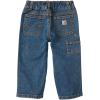 Carhartt Kid’s CK8303 Washed Dungaree Pant – Boys(Denim Medium Wash)