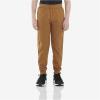Carhartt Kid’s CK8429 Fleece Logo Sweatpant – Boys(Carhartt Brown)