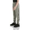 Carhartt Kid’s CK8429 Fleece Logo Sweatpant – Boys(Charcoal Grey Heather)