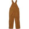 Carhartt Kid’s CM8603 Washed Duck Bib Overall – Boys(Carhartt Brown)