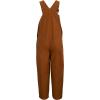 Carhartt Kid’s CM8603 Washed Duck Bib Overall – Boys(Carhartt Brown Canvas)