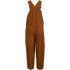 Carhartt Kid’s CM8603 Washed Duck Bib Overall – Boys(Carhartt Brown Canvas)