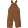 Carhartt Kid’s CM8609 Loose Fit Canvas Bib Overall – Boys(Carhartt Brown)