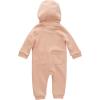 Carhartt Kid’s CM9758 Long-Sleeve Quilted Jersey Zip Front Hooded Coverall – Gi(Orchid Petal Purple)