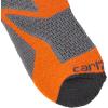 Carhartt Kid’s SC9050J Midweight Synthetic-Merino Wool Blend Crew Sock(Orange)