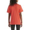 Carhartt Kids’ Short Sleeve Pocket T-Shirt Tee Shirt(Bittersweet)