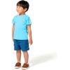 Carhartt Kids’ Short Sleeve Pocket T-Shirt Tee Shirt(Blue Horizon)