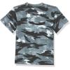 Carhartt Kids’ Short Sleeve Pocket T-Shirt Tee Shirt(Caviar Black Camo)
