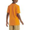 Carhartt Kids’ Short Sleeve Pocket T-Shirt Tee Shirt(Exotic Bright Orange)