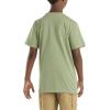 Carhartt Kids’ Short Sleeve Pocket T-Shirt Tee Shirt(Loden Frost)