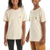 Carhartt Kids’ Short Sleeve Pocket T-Shirt Tee Shirt(Malt)