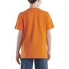 Carhartt Kids’ Short Sleeve Pocket T-Shirt Tee Shirt(Puffins Bill Orange)