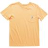 Carhartt Kids’ Short Sleeve Pocket T-Shirt Tee Shirt(Tangerine Orange)