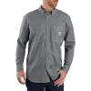 Carhartt Men’s 104138 Flame-Resistant Force® Lightweight Long Sleeve Sh(Gray)