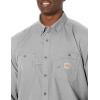 Carhartt Men’s 104138 Flame-Resistant Force® Lightweight Long Sleeve Sh(Gray)