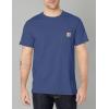 Carhartt Men’s 104616 Force® Relaxed Fit Midweight Short Sleeve Pocket(Scout Blue Heather)