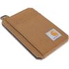 Carhartt Men’s B0000238 Nylon Duck Front Pocket Wallet(Brown)